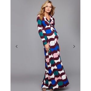 Pea In The Pod maternity long-sleeve maxi dress